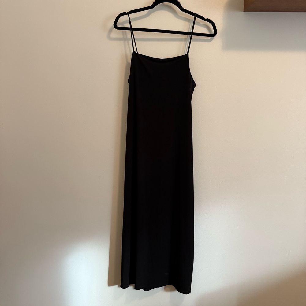 Zara Black Slip Dress